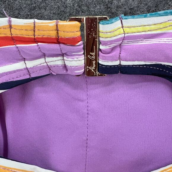 Anne Cole Swimsuit Womens 8 Rainbow Stripe One Piece Adjustable Flattering UPF50 - Picture 12 of 16